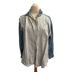 Vintage Andrew Blues Women’s Dress Shirt free shipping Large